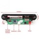 generico Radio del coche del USB Bluetooth MP3 WMA decodificador Junta 12V Módulo de audio inalámbrico TF - Envío Gratuito