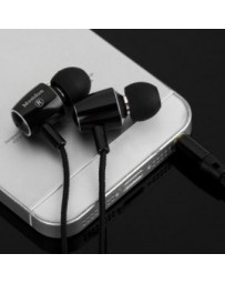 Mosidun M20 Spacecraft Diseo In-Ear Auricular 1.2M Weaven Cable Auricular con micrófono Universal - Envío Gratuito
