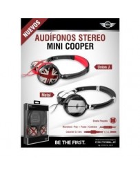 Audifonos Diadema Stereo Mini Cooper - Envío Gratuito