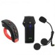 FDC COLO-RC 1 km moto de la motocicleta Casco Bluetooth Intercom Interphone + L3 Control remoto con llavero - Envío Gratuito