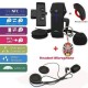 FDC COLO-RC 1 km moto de la motocicleta Casco Bluetooth Intercom Interphone + L3 Control remoto con llavero - Envío Gratuito
