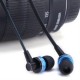 Awei ES - 90vi 1.2m Cable In - oreja los auriculares con control de volumen del Mic _BLUE - Envío Gratuito