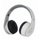 Funciones de llamada de radio FM Bluetooth Cámara Auricular bajo pesado (blanco) - Envío Gratuito
