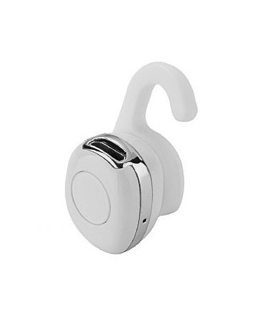 Mini8 Ultra-pequeño Bluetooth 4.1 auriculares estéreo Auriculares Earbud en el oído (Blanco Plata) - Envío Gratuito