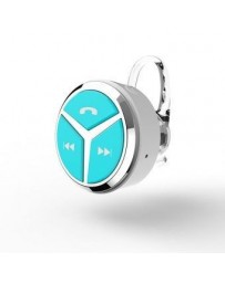 auriculares manos libres Bluetooth con micrófono para teléfono celular(Azul) - Envío Gratuito