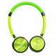 K-893 de alta definición auricular estéreo inalámbrica Bluetooth con control de volumen y micrófono (Verde) - Envío Gratuito