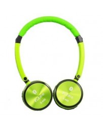 K-893 de alta definición auricular estéreo inalámbrica Bluetooth con control de volumen y micrófono (Verde) - Envío Gratuito