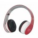 Funciones de llamada de radio FM Bluetooth Cámara Auricular bajo pesado (rojo) - Envío Gratuito