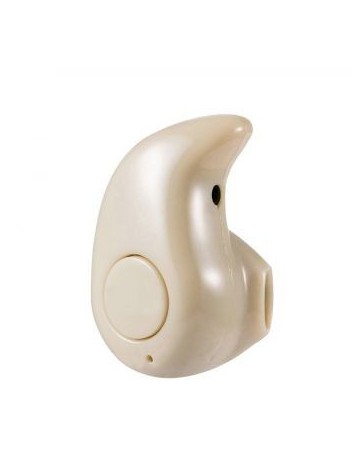 530 Superior Mini Ultra-pequeño 4.0 auricular estéreo Bluetooth en la oreja de los auriculares (beige) - Envío Gratuito