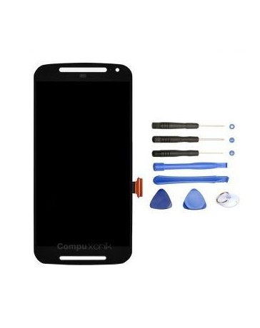 Pantalla Display Touch Motorola Moto G 2a. Gen, G2, XT1063, XT1068, XT1064 Negro Series - Envío Gratuito