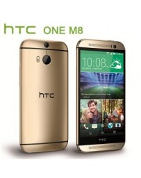 Reacondicionado Smartphone Libre HTC One M8 (4G Android Qualcomm Quad Core 32GB 5")Desbloqueado-Oro EU plug - Envío Gratuito