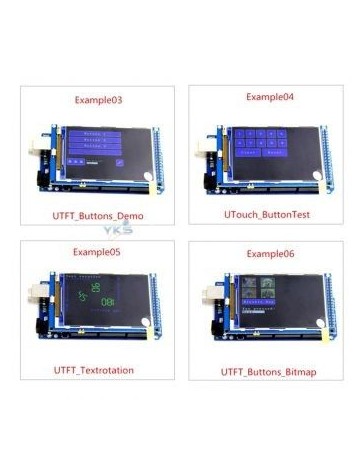 ER módulo de módulo de pantalla TFT en color de 3,2 pulgadas MEGA2560 (Arduino). - Envío Gratuito