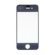 ER Pantalla frontal Lente de cristal reemplazo de la reparación para Apple iPhone 4G 4 (Negro). - Envío Gratuito