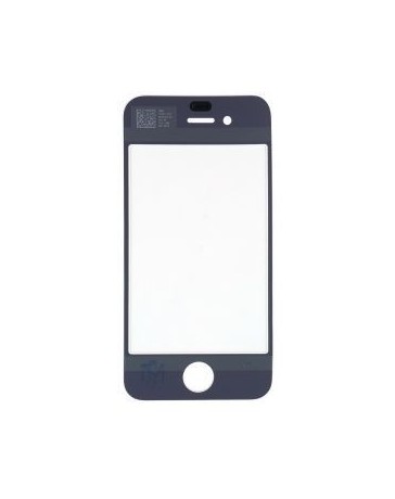 ER Pantalla frontal Lente de cristal reemplazo de la reparación para Apple iPhone 4G 4 (Negro). - Envío Gratuito