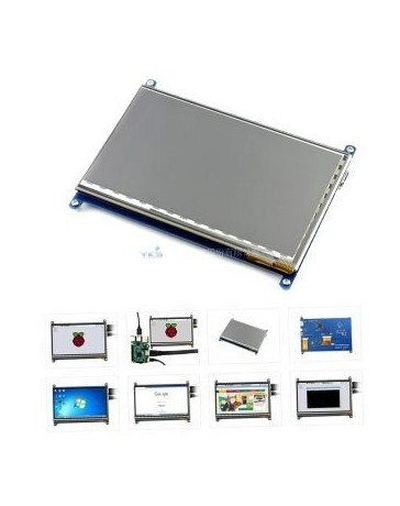 ER módulo LCD pastel de frambuesa 7 pulgadas Super Clear - Envío Gratuito