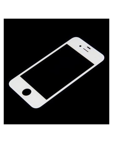 ER Pantalla frontal Lente de cristal reemplazo de la reparación para Apple iPhone 4G 4 (Blanco). - Envío Gratuito