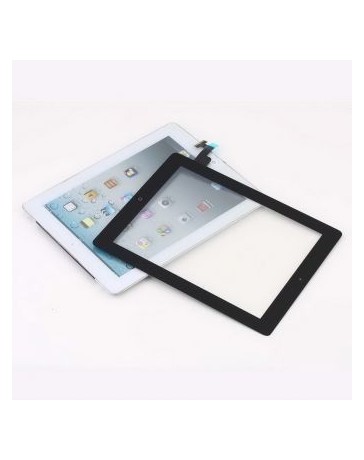 ER Pantalla táctil de sustitución de vidrio Digitizer + Home Asamblea botón para iPad2. - Envío Gratuito