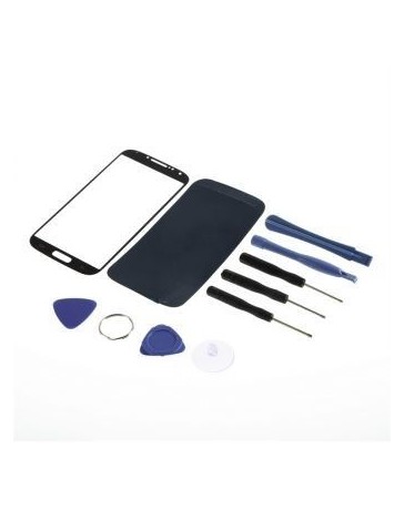 ER Screen Kit de reemplazo de la lente de cristal para Samsung i9500 Galaxy S4 SIV + Herramientas. - Envío Gratuito