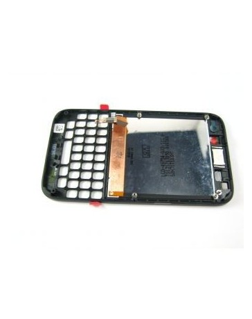 G-PlusHK Full LCD Display+Touch Screen+Frame FOR BlackBerry Q5 002111~Black - Envío Gratuito