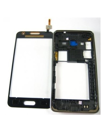 G-PlusHK Cover Housing+Touch Screen Digitizer for Samsung Galaxy Core 2 SM-G355H~White - Envío Gratuito