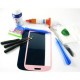 G-PlusHK Front Glass Screen+Repair Tools Glue Set for Samsung Galaxy S3 i9300 i9305~Pink - Envío Gratuito