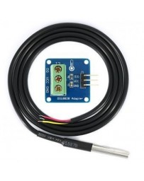 Sensor de temperatura DS18B20 + Módulo adaptador DS18B20 para Arduino - Envío Gratuito