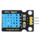 Keyestudio DHT11 de temperatura y sensor de humedad - Negro + Azul - Envío Gratuito