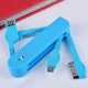 Cable de Datos USB con Micro para Iphone 4 5 5s-Azul - Envío Gratuito