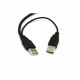 5 Pin USB 2.0 mini B a A poder masculino Y-Cable - Envío Gratuito