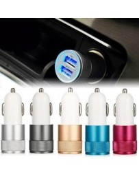 Adaptador de cargador mini dual 2.1A 1A 2 puertos USB para Samsung  iPhone - Envío Gratuito