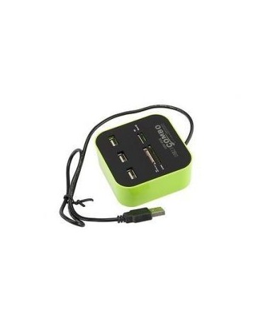 3 puertos USB 2.0 HUB avec multicarte Reproductor verter SD  MMC  M2  MS MP Neuf - Envío Gratuito