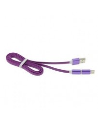 USB tipo C de sincronización de datos universal cable de carga para Samsung HTC - púrpura - Envío Gratuito