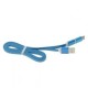 USB tipo C de sincronización de datos universal cable de carga para Samsung HTC - azul - Envío Gratuito
