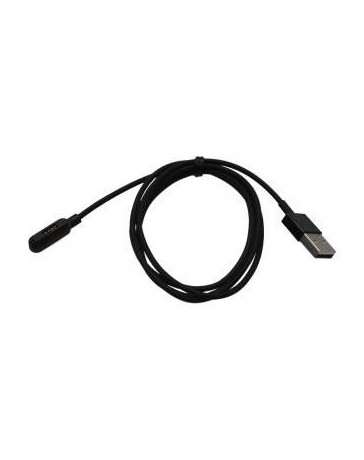 Pumio nuevo alambre cable de carga de energía magnética negro reloj USB para ASUS ZenWatch 2 - Envío Gratuito