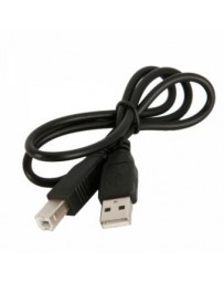 50cm USB 2.0 A macho a B macho cable de impresora (Negro) - Envío Gratuito