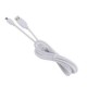 2M 2A de alta elasticidad de transmisión de datos cable de carga de Micro USB para Android Blanco - Envío Gratuito