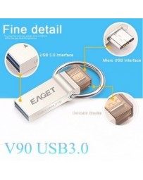 EAGET V90 163264G USB 3.0 Impermeable OTG U Disco Disk Flash Drive PC Android - Envío Gratuito