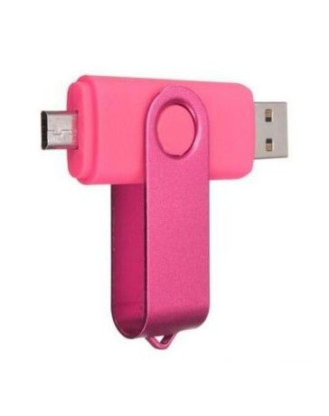 Mini Giratorio 360 ° USB 2.0 Flash Drive Almacenamiento Pulgar U Disco Para Andriod Teléfono - Envío Gratuito