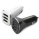 Auto adaptador de carga Pineng PN - 523 coche adaptador de carga extra de 3 USB puerto inteligente - Envío Gratuito