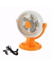 EH usb desktop fan strong wind turbine yellow - Envío Gratuito