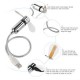 Pixnor Mini USB flexible LED parpadeante de refrigeración del ventilador - Envío Gratuito