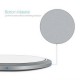 cargador inalámbrico de espejo cojín redondo de carga para Samsung Nota S6 S6 borde - Envío Gratuito