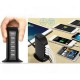Pixnor Adaptador de cargador USB de 6 puertos 6A Estación de carga rápida de escritorio - Envío Gratuito