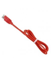 1M 2A de alta elasticidad de transmisión de datos cable de carga de Micro USB para Android rojo - Envío Gratuito