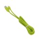 2M 2A de alta elasticidad de transmisión de datos cable de carga de Micro USB para Android Pasto verde - Envío Gratuito