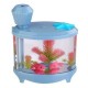 Acuario LED luz de noche humidificador portátil humidificador USB-460 ML regalo blanco - Envío Gratuito