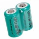 Baterias Recargables Litio Ultrafire 15270 2pcs 3V 800mAh 15270CR2 UltraFire Li-ion - Envío Gratuito