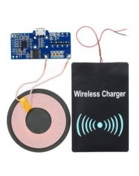 Cargador Innalamrico Cwxuan Qi Standard DIY Wireless Transmitter PCB + DC Receiver - Envío Gratuito