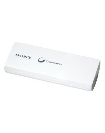 SONY CPV3AWC BATERIA PORTATIL 3000mA CARGA RAPIDA Y CONFIABLE COLOR BLANCO - Envío Gratuito