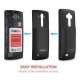 Lg G4 (Bl 51Yf) 6500Mah Extendida Bateria Back Cover Pr - Envío Gratuito